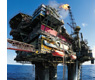 photo of offshore rig